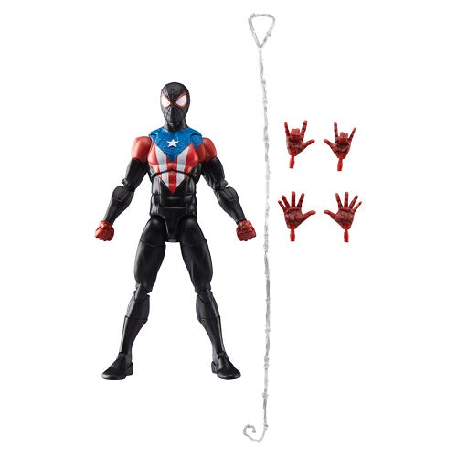 Hasbro - Marvel Legends - Spider-Man 2 (Gamerverse) - Miles Morales (Boricua Suit) - 6” Action Figure