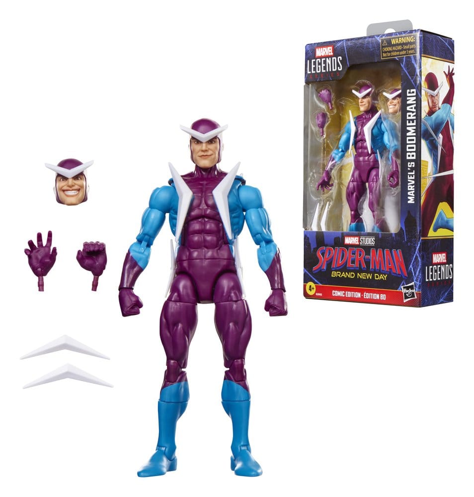 Hasbro - Marvel Legends - Spider-Man: Brand New Day - Marvel’s Boomerang (Comic Version) - 6” Action Figure
