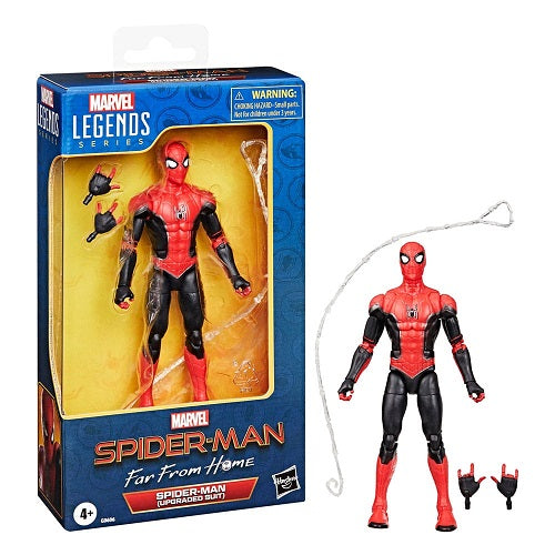 Hasbro - Marvel Legends - Spider-Man: Far From Home - Spider-Man (Upgraded Suit) - 6” Action Figure