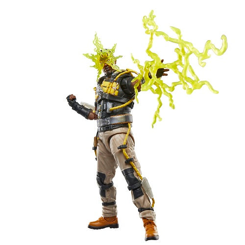 Hasbro - Marvel Legends - Spider-Man : No Way Home - Electro (Jamie Foxx) (Deluxe) - Figurine articulée de 15 cm