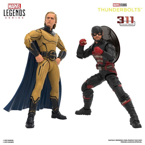 Hasbro - Marvel Legends - Thunderbolts - John F. Walker et Sentry (lot de 2) - Figurines articulées de 15 cm