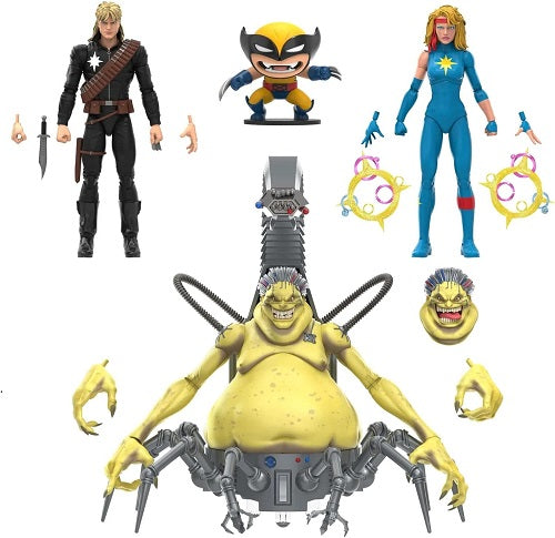 Hasbro - Marvel Legends - X-Men - Mojo World (Deluxe) (4 Pack) - 6” Action Figure Set