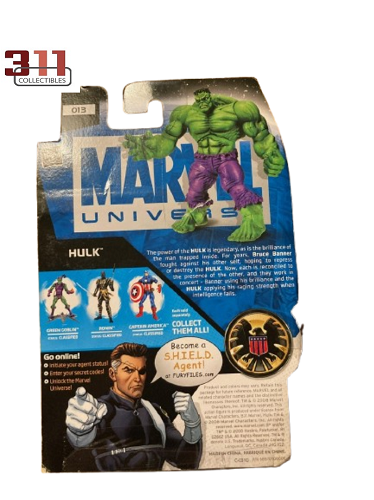 Hasbro - Marvel Universe - Series 01 - Hulk (Bruce Banner) #13 - 3.75” Action Figure