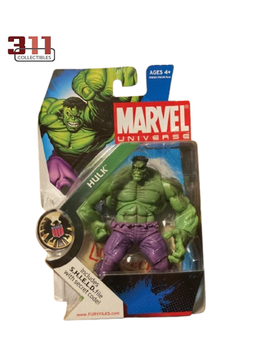 Hasbro - Marvel Universe - Series 01 - Hulk (Bruce Banner) #13 - 3.75” Action Figure