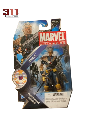 Hasbro - Marvel Universe - Series 03 - Cable (Nathan Summers) #07 - 3.75” Action Figure