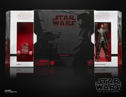 Hasbro - Star Wars - Black Series - Andor - Cassian Andor and B2EMO Droid (SDCC 2022 Exclusive) - 6” Action Figure Set