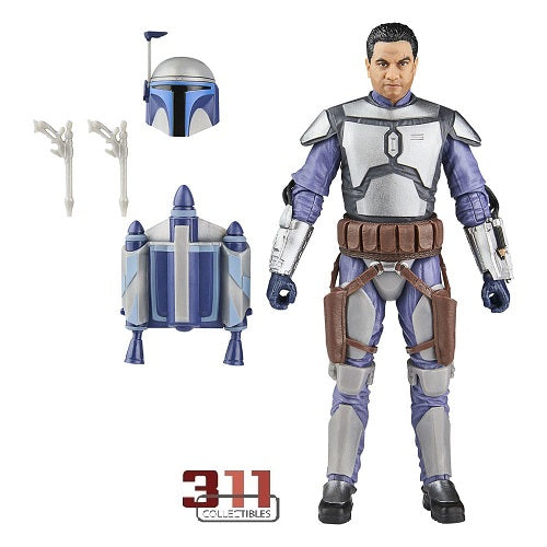 Hasbro - Star Wars - Black Series - Attack of The Clones - Jango Fett (Temuera Morrison face) (AOTC 10) - 6” Action Figure