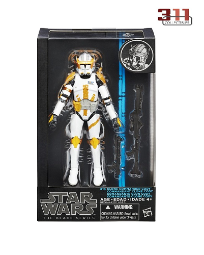 Hasbro - Star Wars - Black Series - Blue Line Wave - Clone Commander Cody #14 - 6” Action Figure