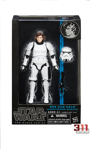 Hasbro - Star Wars - Black Series - Blue Line Wave - Han Solo (Storm Trooper Disguise) #09 - 6” Action Figure