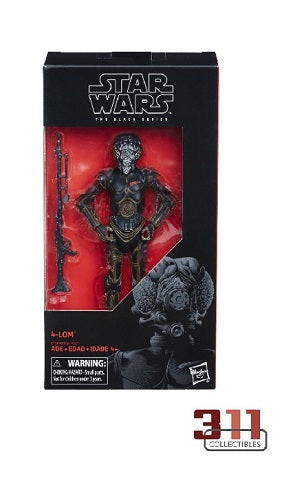 Hasbro - Star Wars - Black Series - Force Awakens 2015-2018 - 4-LOM #67 - 6” Action Figure
