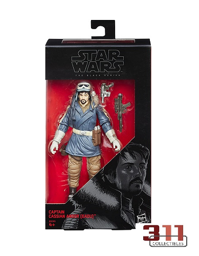 Hasbro - Star Wars - Black Series - Force Awakens 2015-2018 - Captain Cassian Andor (Rogue One) #23 - 6” Action Figure