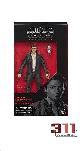 Hasbro - Star Wars - Black Series - Force Awakens 2015-2018 - Captain Poe Dameron #53 - 6” Action Figure
