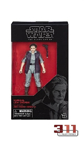Hasbro - Star Wars - Black Series - Force Awakens 2015-2018 - General Leia Organa #52 - 6” Action Figure