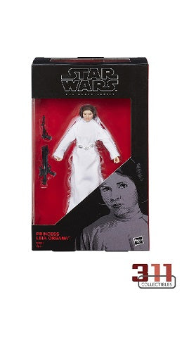 Hasbro - Star Wars - Black Series - Force Awakens 2015-2018 - Princess Leia Organa #30 - 6” Action Figure