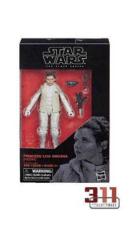 Hasbro - Star Wars - Black Series - Force Awakens 2015-2018 - Princess Leia Organa (hoth) #75 - 6” Action Figure