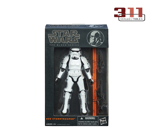 Hasbro - Star Wars - Black Series - Orange Line Wave - Stormtrooper #09 (A New Hope) - 6” Action Figure