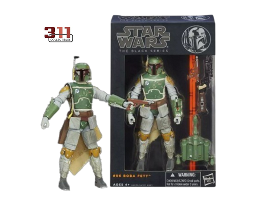 Hasbro - Star Wars - Black Series - Orange Line Wave - Boba Fett #06 - 6” Action Figure
