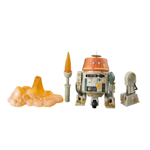 Hasbro - Star Wars - Black Series - Rebels - Chopper (C1-10P) (Réemballage) (REB08) - Figurine articulée de 15 cm
