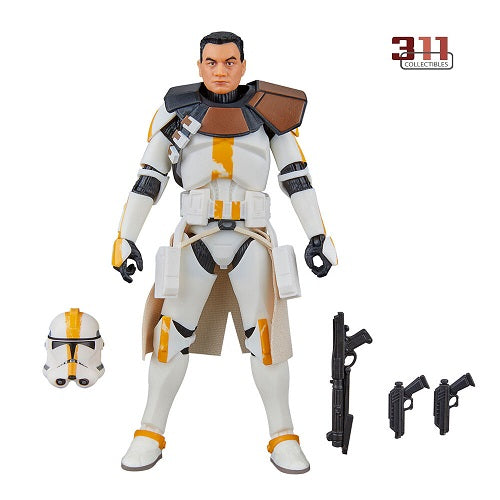 Hasbro - Star Wars - Black Series - La Revanche des Sith - Lieutenant clone Galle (ROTS03) - Figurine articulée de 15 cm