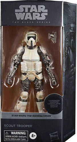 Hasbro - Star Wars - Black Series - The Mandalorian - Scout Trooper (Carbonized) - 6” Action Figure