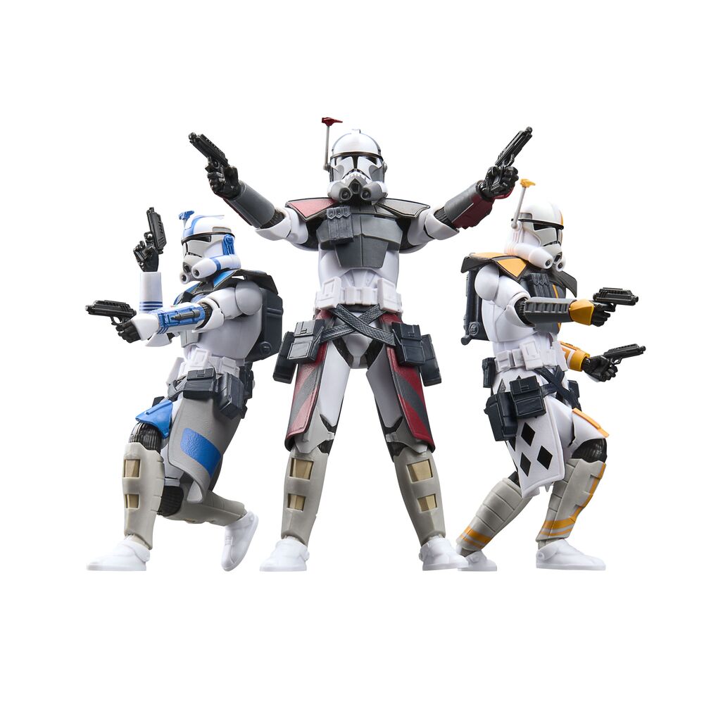 Hasbro - Star Wars - Black Series - The Clone Wars - ARC Trooper Battle Pack (Havoc, Colt, Blitz, 3-Pack) - 6” Action Figures