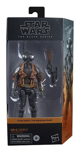 Hasbro - Star Wars - Black Series - The Mandalorian - Q9-0 (Zero) (MAN11) - Figurine articulée de 15 cm