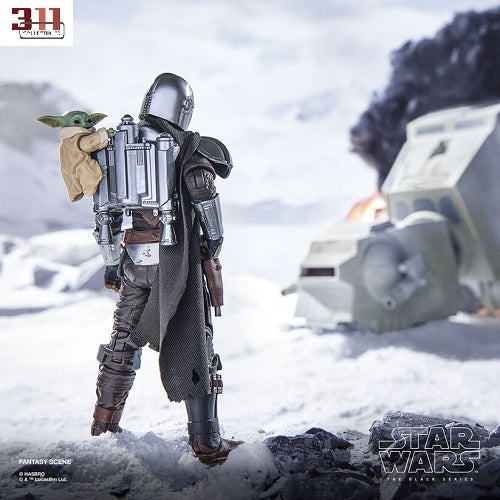 Hasbro - Star Wars - Black Series - The Mandalorian & Grogu - The Mandalorian & Grogu (M01, Deluxe) - 6” Action Figure