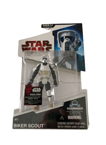 Hasbro - Star Wars - Collection Legacy - Biker Scout (BD12) - Figurine articulée de 9,5 cm