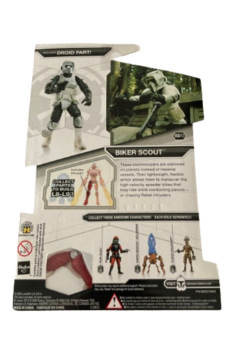 Hasbro - Star Wars - Collection Legacy - Biker Scout (BD12) - Figurine articulée de 9,5 cm