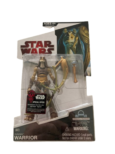Hasbro - Star Wars - Collection Legacy - Guerrier Gungan (BD07) - Figurine articulée de 9,5 cm