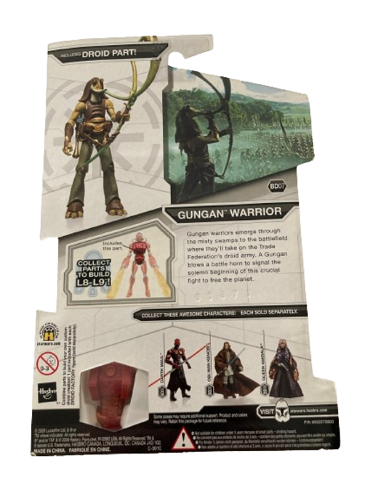 Hasbro - Star Wars - Collection Legacy - Guerrier Gungan (BD07) - Figurine articulée de 9,5 cm