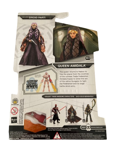 Hasbro - Star Wars - Collection Legacy - Reine Amidala (BD08) - Figurine articulée de 9,5 cm