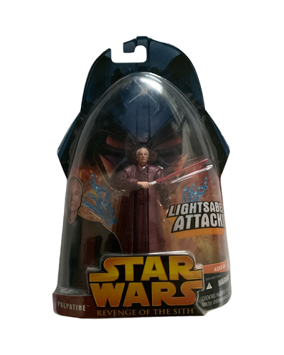 Hasbro - Star Wars - Revenge of the Sith - Emperor Palpatine (Lightsaber Attack) - 3.75” Action Figure