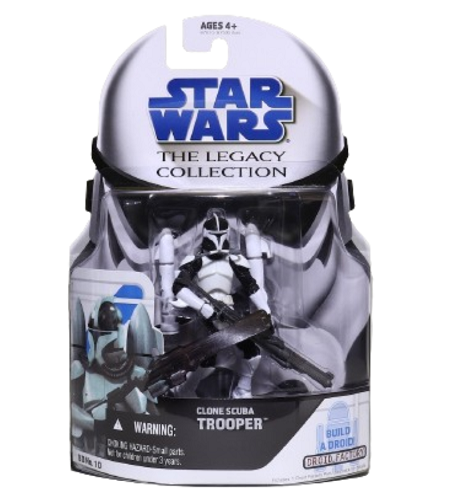 Hasbro - Star Wars - The Legacy Collection (Blue) - Clone Scuba Trooper (BD10) - 3.75” Action Figure