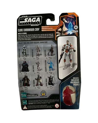 Hasbro - Star Wars - The Saga Collection - Clone Commander Cody (SAGA 024) - 3.75” Action Figure