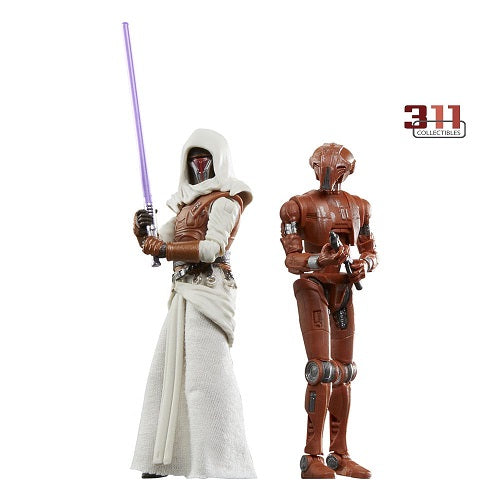 Hasbro - Star Wars - La Collection Vintage - Galaxie des Héros - Jedi Revan et HK-47 - Pack de 2 figurines - 9,5 cm
