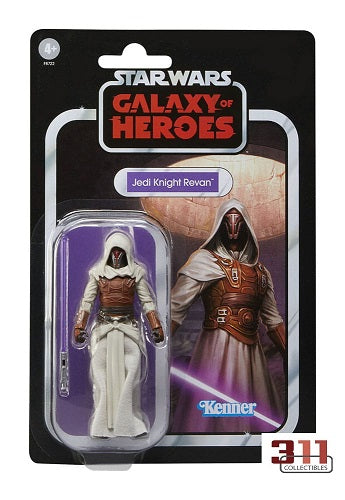 Hasbro - Star Wars - La Collection Vintage - Galaxie des Héros - Jedi Revan et HK-47 - Pack de 2 figurines - 9,5 cm