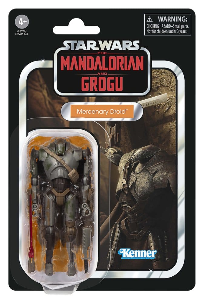 Hasbro - Star Wars - The Vintage Collection - The Mandalorian and Grogu - Mercenary Droid #VC407 - 3.75″ Action Figure