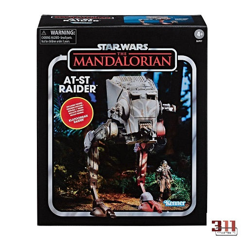 Hasbro - Star Wars - Vintage Collection - The Mandalorian - AT-ST Raider (Includes Klatooinian Raider) - 3.75” Action Figure