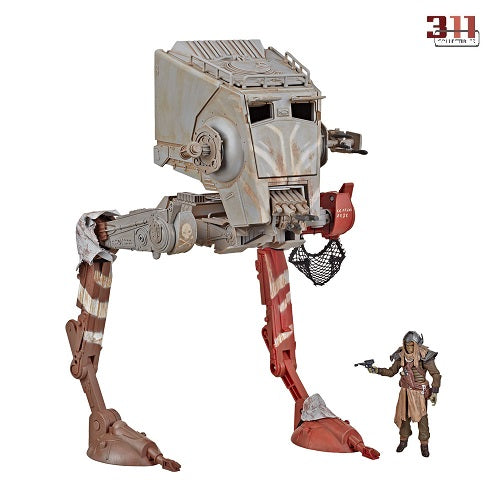 Hasbro - Star Wars - Vintage Collection - The Mandalorian - AT-ST Raider (Includes Klatooinian Raider) - 3.75” Action Figure