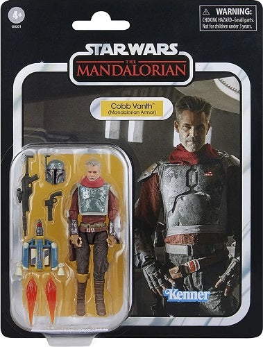 Hasbro - Star Wars - Vintage Collection - The Mandalorian - Cobb Vanth (Mandalorian Armor) (VC343) (Deluxe) - 3.75” Action Figure
