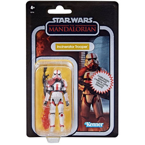 Hasbro - Star Wars - Vintage Collection - The Mandalorian - Incinerator Trooper (Carbonized) - 3.75” Action Figure