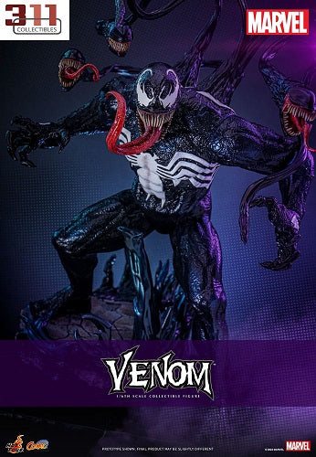 Hot Toys - Comic Masterpiece - Marvel - Venom - Figur im Maßstab 1:6 (39 cm)