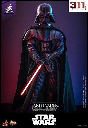 Hot Toys - Movie Masterpiece - Star Wars - Darth Vader (Dueling Effect Version, Hot Toys Exclusive) - 1/6 Scale Figure (31 cm)