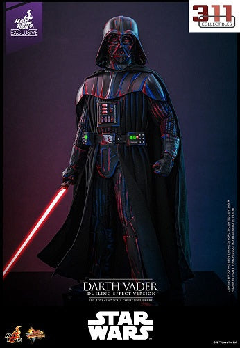 Hot Toys - Movie Masterpiece - Star Wars - Darth Vader (Dueling Effect Version, Hot Toys Exclusive) - 1/6 Scale Figure (31 cm)