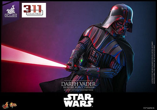 Hot Toys - Movie Masterpiece - Star Wars - Darth Vader (Dueling Effect Version, Hot Toys Exclusive) - 1/6 Scale Figure (31 cm)