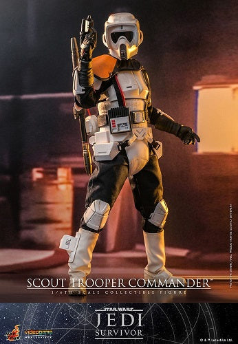 Hot Toys - Star Wars - Jedi : Survivant - Commandant des Scout Troopers - Chef-d'œuvre du jeu vidéo