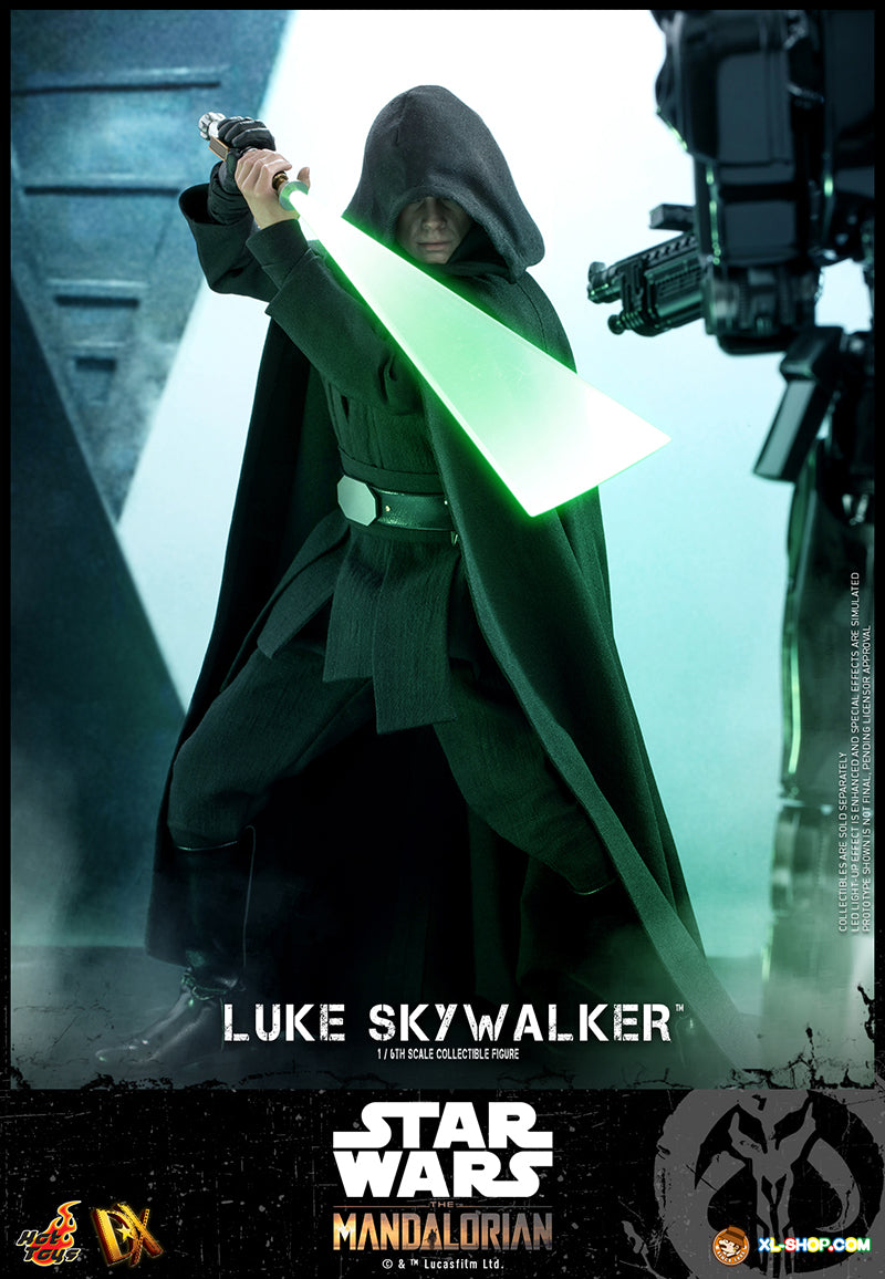 Hot Toys - Star Wars: The Mandalorian - Luke Skywalker & Grogu (DX22, Geopend) - 1/6 Scale (28 cm) Collectible Figure