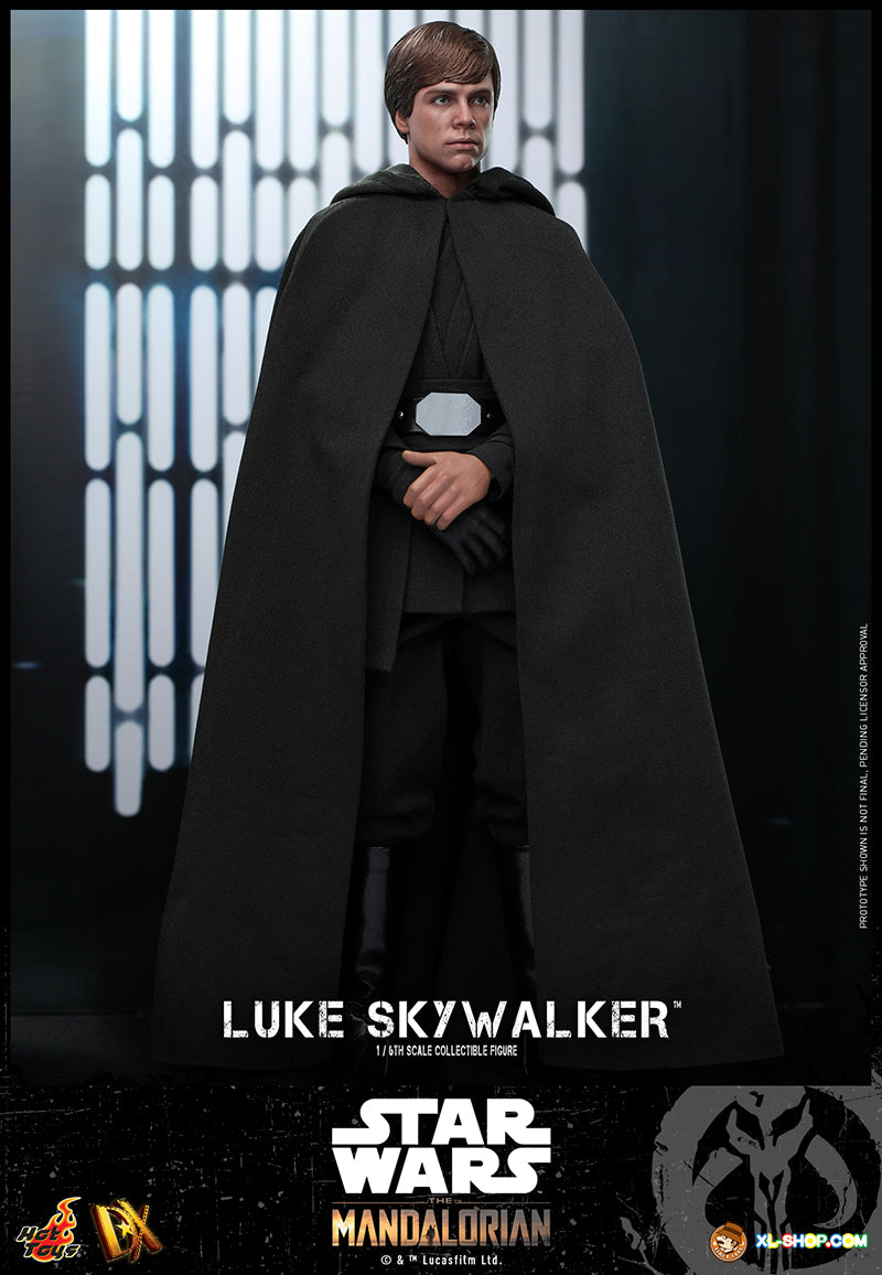 Hot Toys - Star Wars: The Mandalorian - Luke Skywalker & Grogu (DX22, Geopend) - 1/6 Scale (28 cm) Collectible Figure