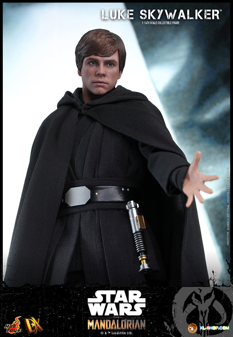 Hot Toys - Star Wars: The Mandalorian - Luke Skywalker & Grogu (DX22, Geopend) - 1/6 Scale (28 cm) Collectible Figure